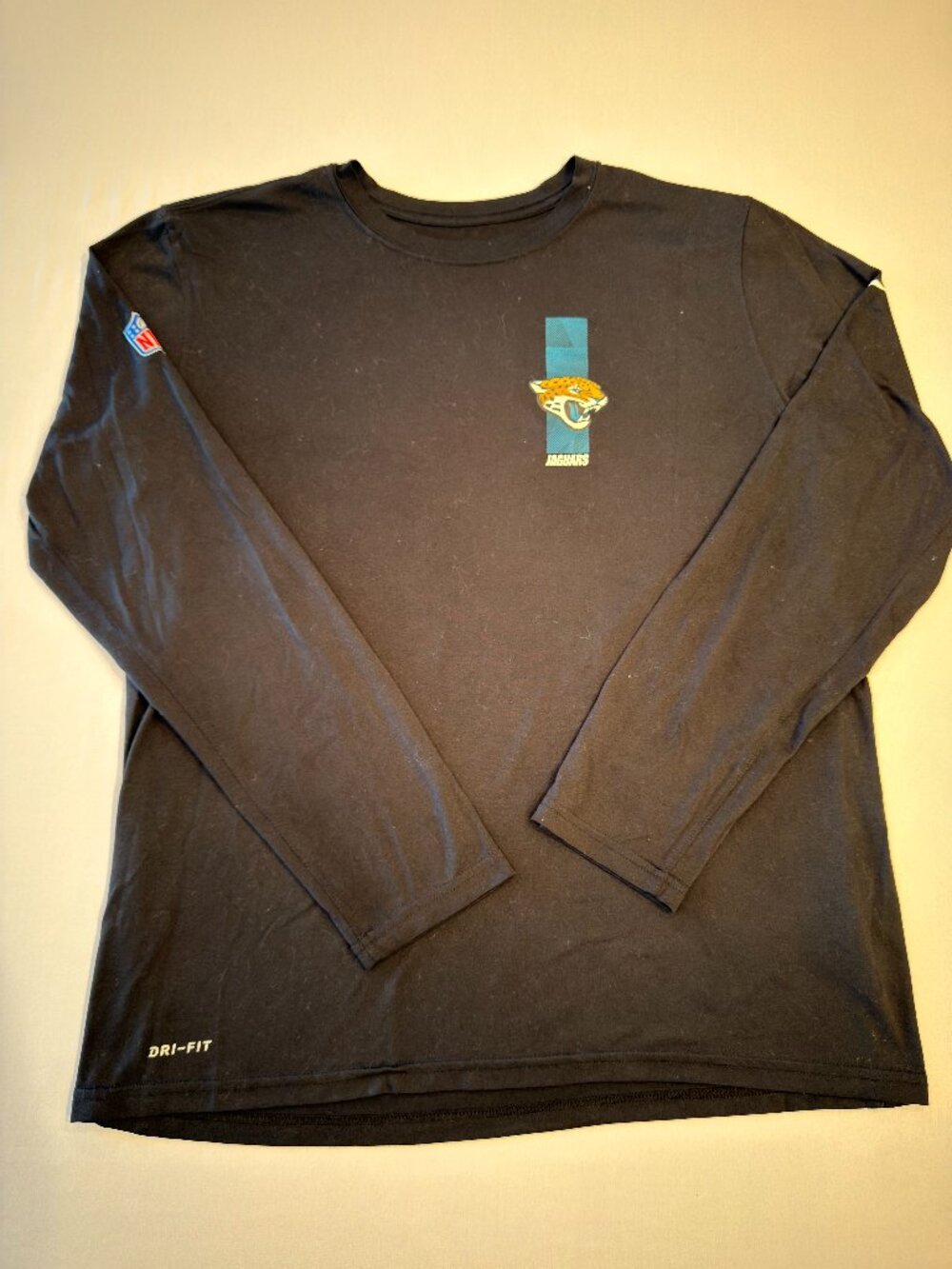 Nike NFL Jacksonville Jaguars Dri-FIT Long-Sleeve Tee L